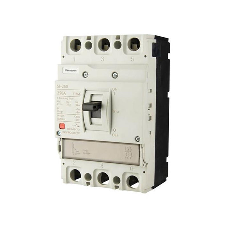 Cầu dao tự động dạng khối MCCB Panasonic  SF Series, tải danh định từ 10A ~ 800A, dòng cắt từ 20kA ~ 50kA