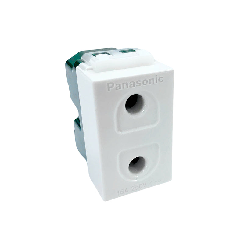 Ổ cắm đơn panasonic WEG1090SW phích cắm tròn