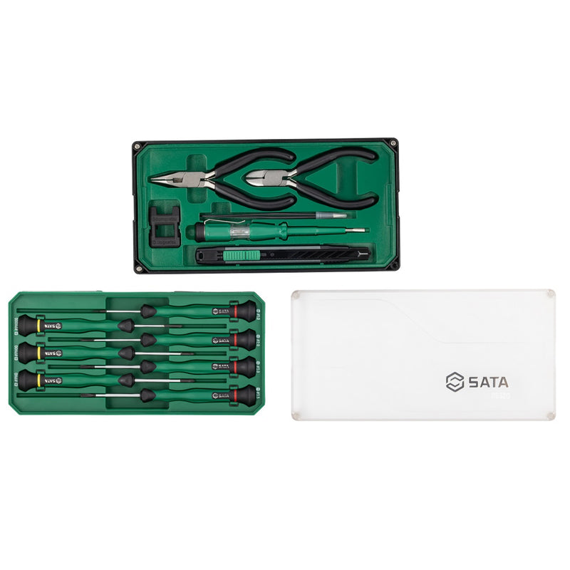 13点 電子工具セット SATA 09320