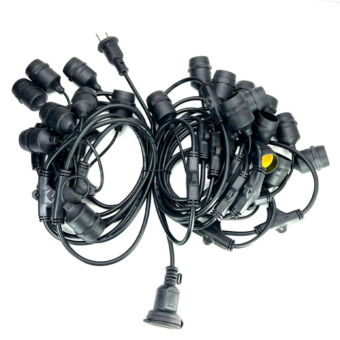 Dây đèn 10m 20 bóng thả SOPOKA đuôi đèn E27, công suất 1000W