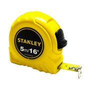 Thước cuộn thép Stanley Global Tape STHT30496-8 vỏ ABS màu vàng, lưỡi thép phủ Tylon chống chói kèm móc Tru-Zero