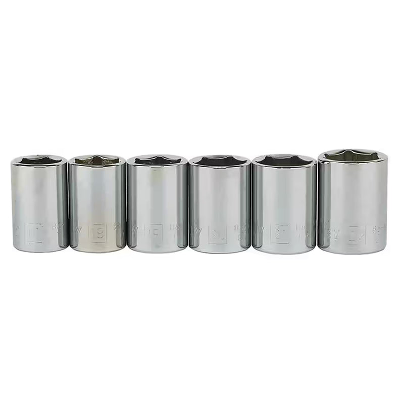 Bộ đầu tuýp kèm cần siết cốt 1/2 inch, 24 chi tiết Stanley STMT72795-8 kích thước từ 10mm - 32mm