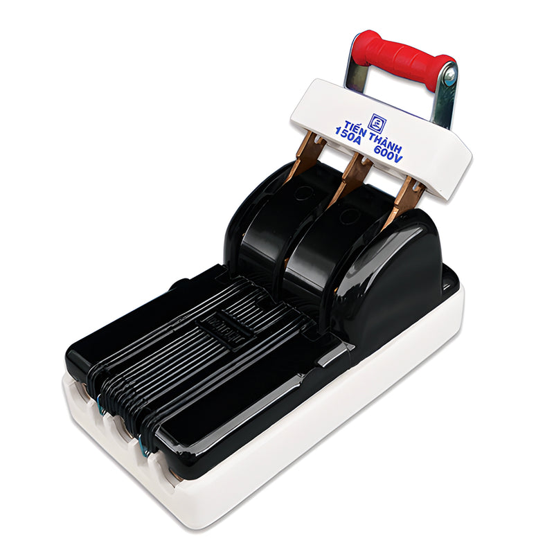 Cầu dao sứ chịu tải cao Tiến Thành, tiếp điểm đồng.