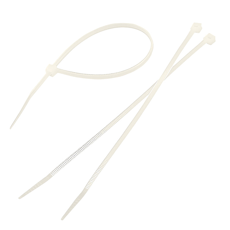 Dây rút trắng công nghiệp 100mm - 450mm, chất liệu Nylon 66 TOLSEN