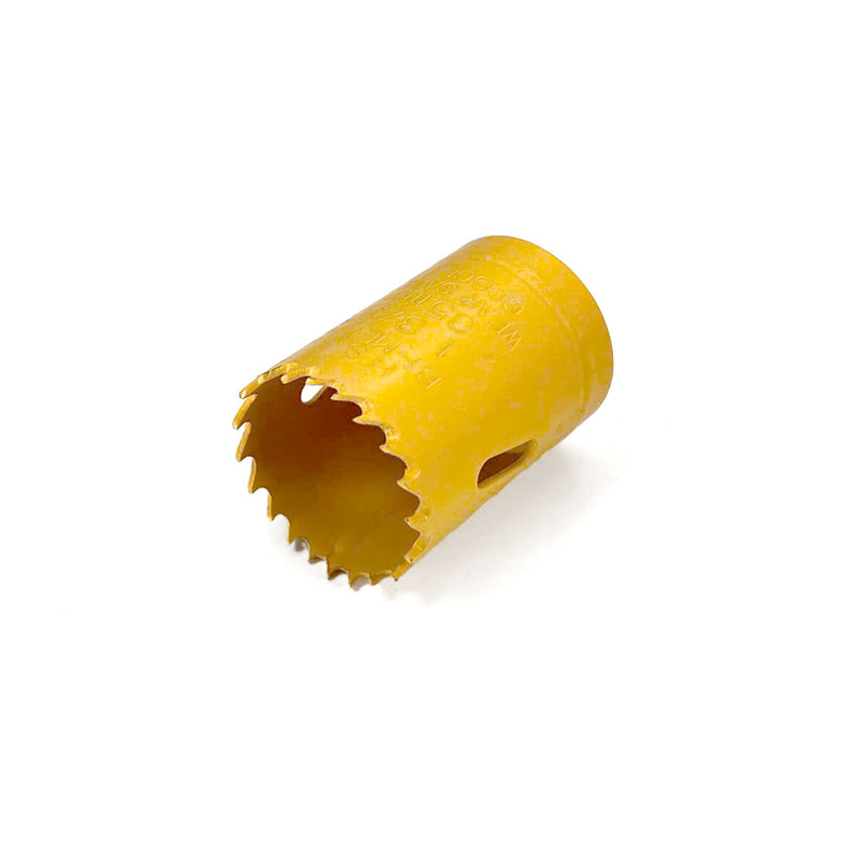 Mũi khoét lỗ sắt HSS M3 Bi-metal 21 - 43mm, cắt sâu 38mm, răng 4 - 6TPI TOLSEN