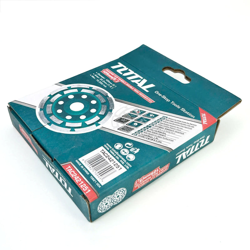 Chén mài đá/bê tông 125mm TOTAL TAC2421251