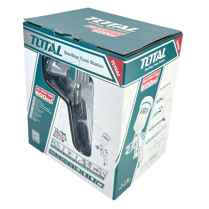 Súng phun sơn khí nén 600cc TOTAL TAT10605