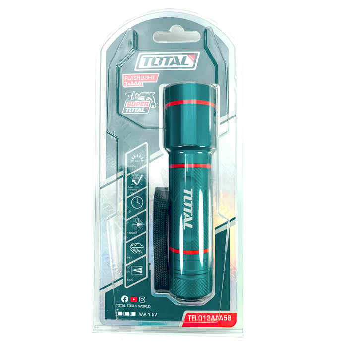 Đèn Pin chiếu sáng xa 160m TOTAL TFL013AAA58 (không bao gồm Pin)
