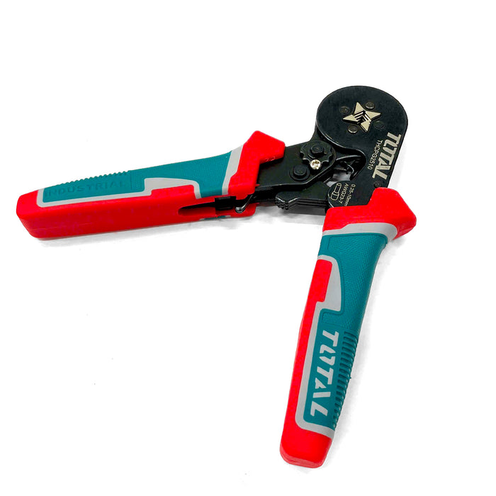 Kìm bấm cos đầu dây cách điện AWG23-7 0.25-10mm TOTAL THCPG2510