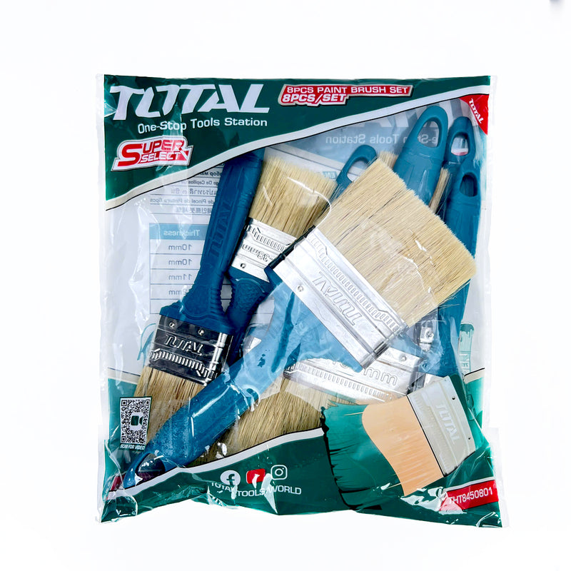 Bộ 8 Cọ sơn TOTAL THT8450801