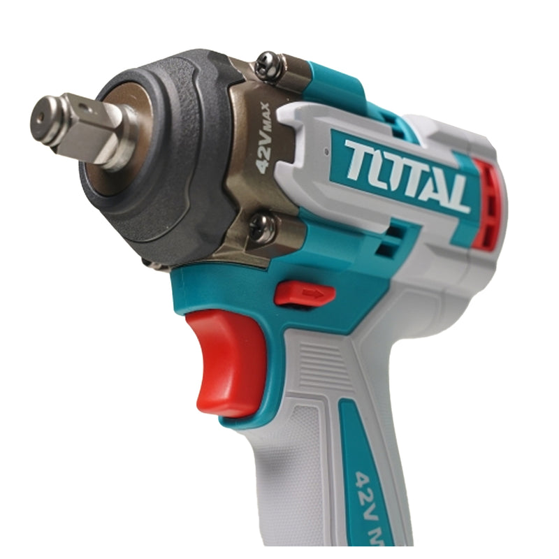 Máy siết bu lông Total TIWLI42602 dùng Pin 42V, cốt 1/2 inch
