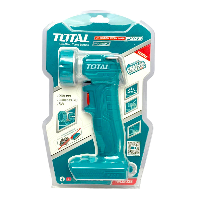 Đèn làm việc dùng Pin 20V TOTAL TWLI2038 (Chưa bao gồm Pin + sạc)