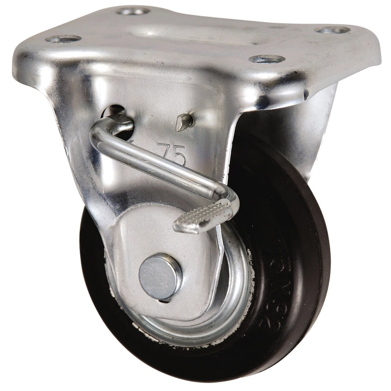 Bánh xe đẩy Ukai KBZ-Type cố định, có khóa bánh, đường kính từ 75mm - 200mm