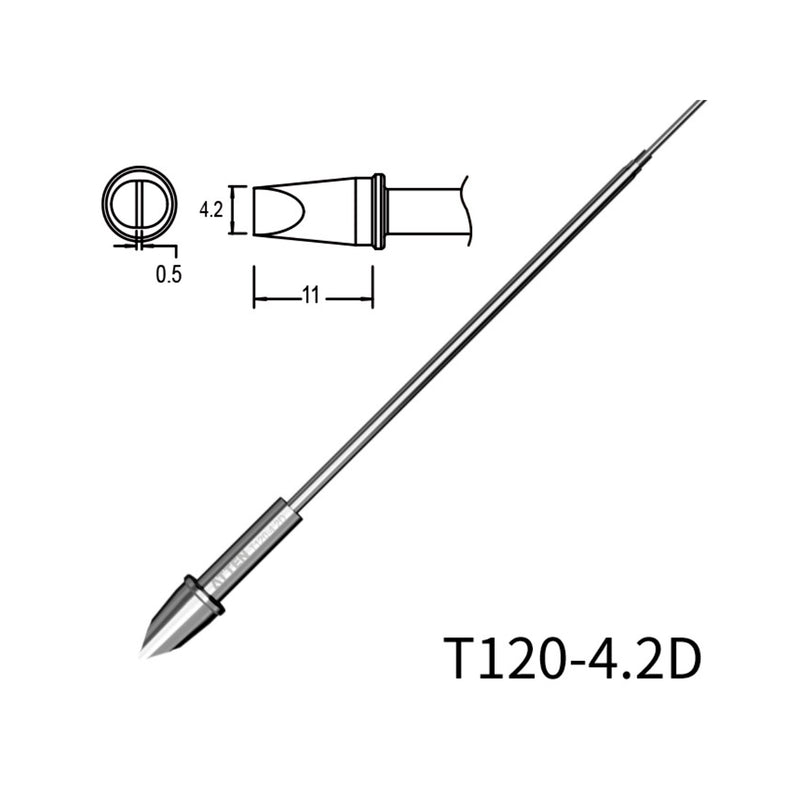 Phụ kiện mũi hàn tích hợp lõi gia nhiệt Atten T120 Series