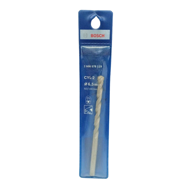 Mũi khoan bê tông CYL-2 Bosch đường kính 3mm - 16mm, chiều dài 60mm - 150mm, đuôi trơn