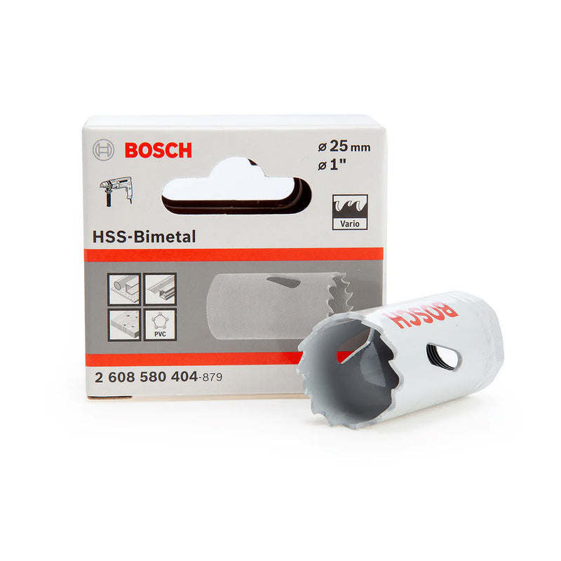 Mũi khoét lỗ Bosch dùng cho kim loại, đường kính từ 14mm - 30mm, dài 44mm, vật liệu thép HSS