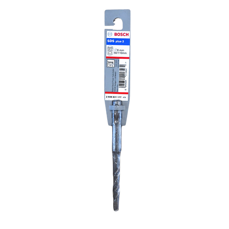 Mũi khoan bê tông SDS PLUS 3 Bosch đường kính từ 6mm - 14mm, đuôi gài
