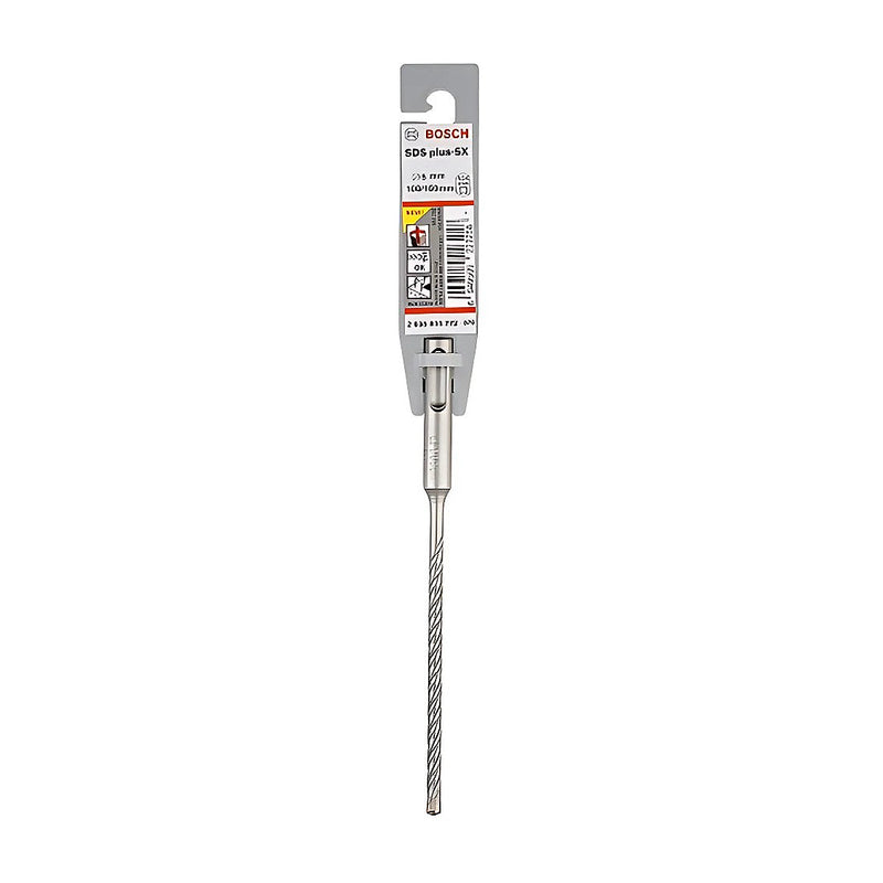 Mũi khoan bê tông 4 cạnh SDS PLUS-5X Bosch, đường kính từ 5mm - 10mm, đuôi gài
