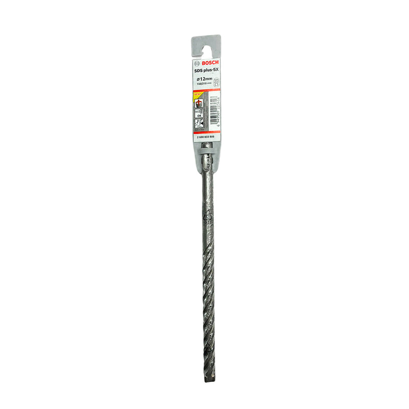 Mũi khoan bê tông 4 cạnh SDS PLUS-5X Bosch, đường kính từ 11mm - 16mm, đuôi gài