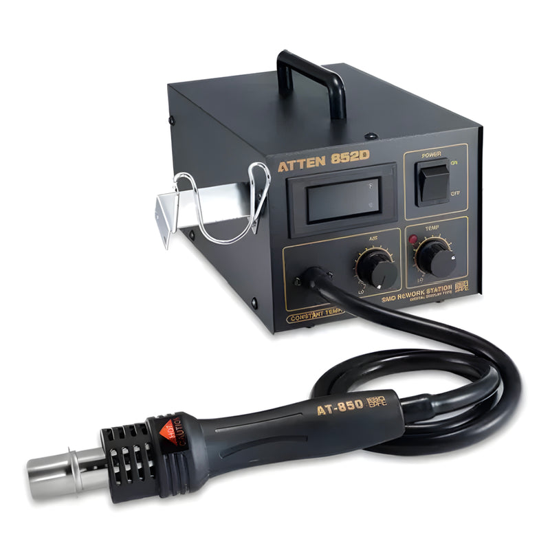 Trạm khò khí nóng ATTEN AT852D, công suất 550W, max 480°C