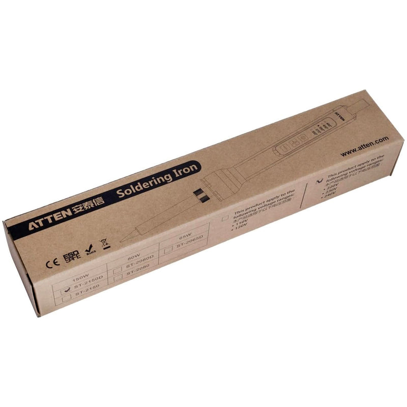 Mỏ hàn chuyên nghiệp kỹ thuật số 65W~150W Atten 2065D/2080D/2150D Series, điều chỉnh nhiệt độ, có thể thay mũi hàn, max 480°C