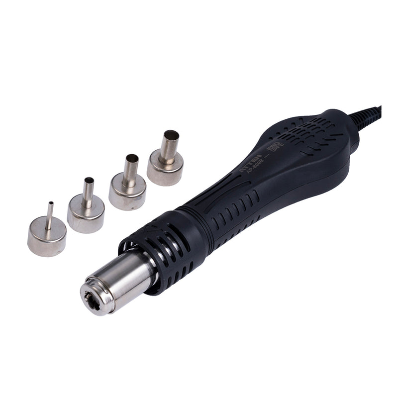 Trạm hàn thiếc và khò khí nóng đa năng - sửa chữa bo mạch điện tử 2-in-1 ATTEN ST-8802, công suất hàn khò 65W/800W, max 480/500°C
