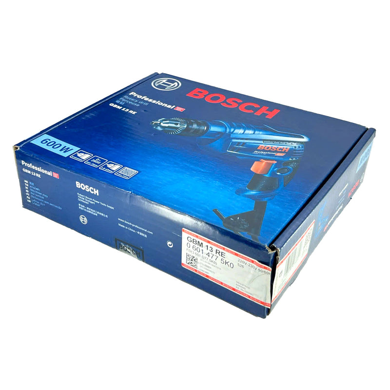 Máy khoan gỗ thép Bosch GBM 13 RE công suất 600W, đầu kẹp 13mm mã số 06014775K0
