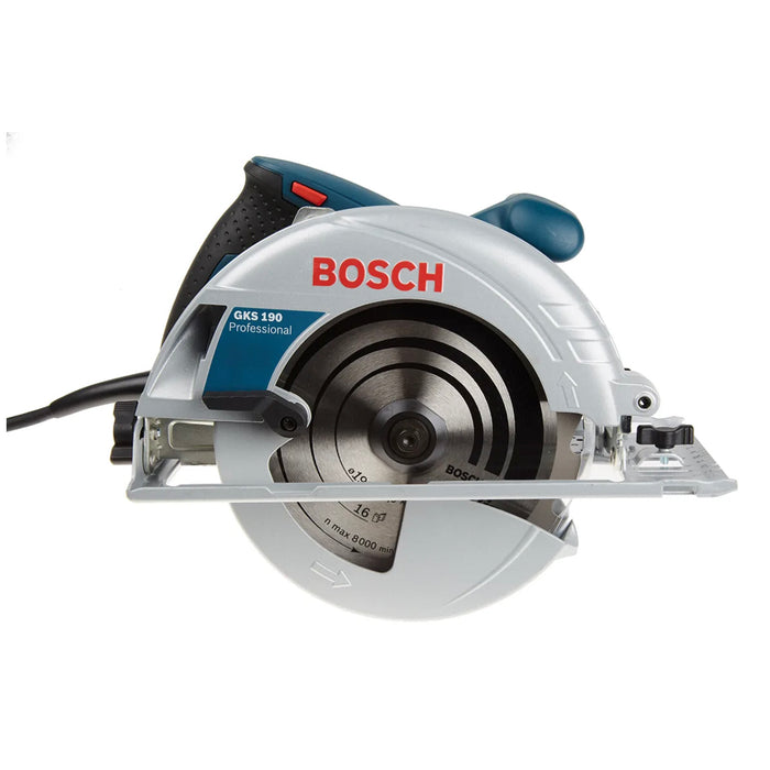 Máy cưa đĩa Bosch GKS 190, đường kính lưỡi 184mm, công suất 1400W, mã số 06016230K0