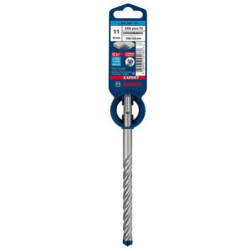 Mũi khoan bê tông SDS PLUS-7X Bosch đường kính mũi từ 8mm -  13mm, đuôi gài