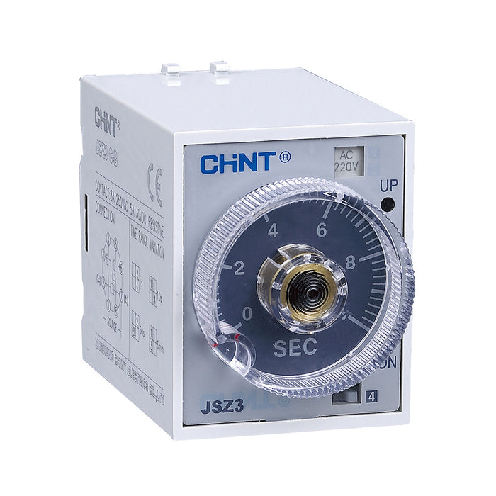 Timer hẹn giờ Chint JSZ3Y dùng cho mạch sao - tam giác. Tiêu chuẩn quốc tế