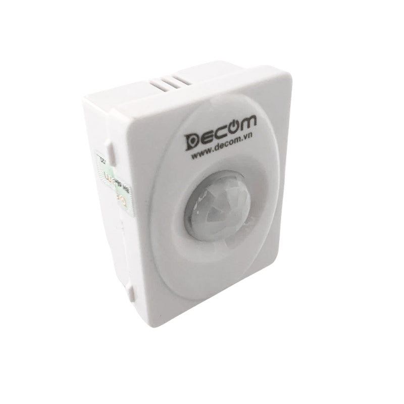 Công tắc cảm ứng hồng ngoại gắn tường Decom DC-168 có thể xoay