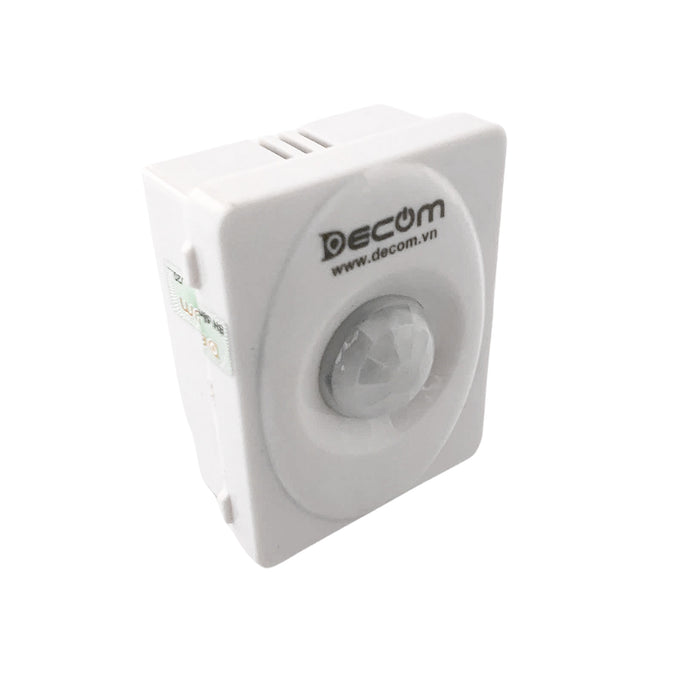 Công tắc cảm ứng hồng ngoại gắn tường Decom DC-168 có thể xoay