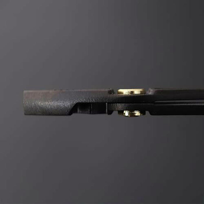 Kìm đa năng mỏ thẳng, có khớp trượt Fujiya Kurokin-Series, kích thước từ 168mm - 203mm, khả năng cắt dây sắt mềm tối đa từ Ø2.0mm - Ø2.6mm. Tiêu chuẩn RoHS