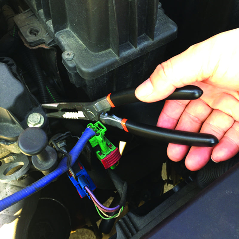 Kìm nhọn đa năng mũi thẳng Fujiya 330-200, kích thước 215mm. Tiêu chuẩn RoHS