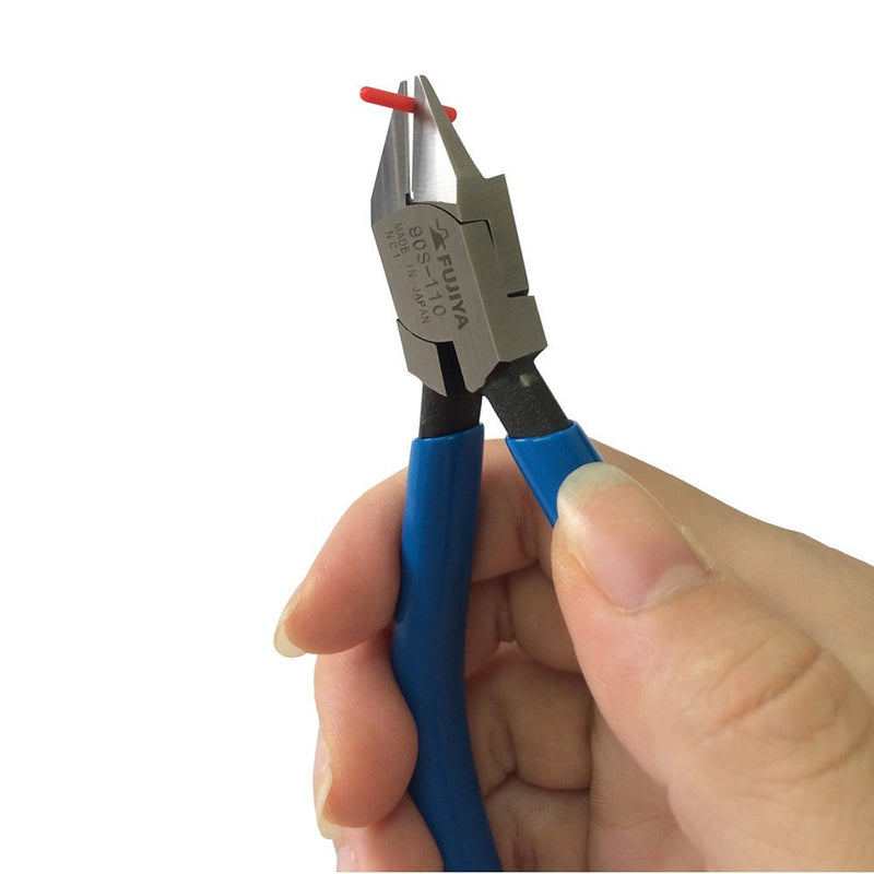 Kìm cắt nhựa, có lò xo trợ lực, lưỡi cong nhẹ Fujiya 90S Series kích thước từ 110mm - 150mm