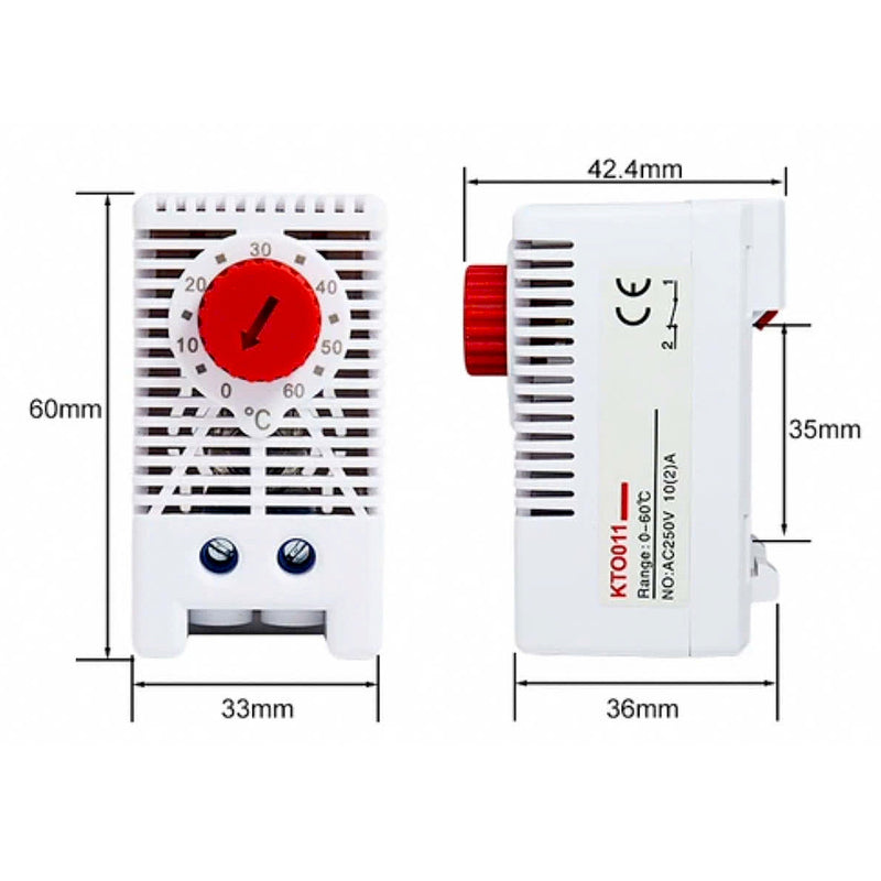 Bộ điều khiển nhiệt dùng cho điện trở sưởi Janfa KTO 011