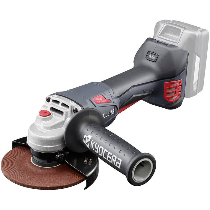 Máy mài góc dùng Pin 18V Kyocera DG183 đường kính 125mm, công tắc bóp