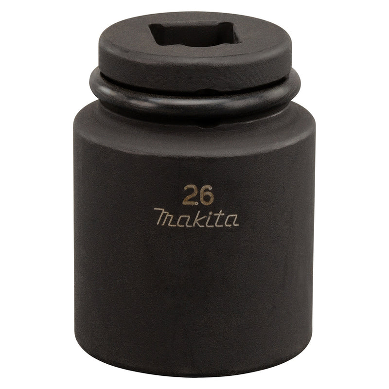 Đầu tuýp cốt 1/2 inch Makita thép Cr-Mo kích thước từ 13mm - 32mm