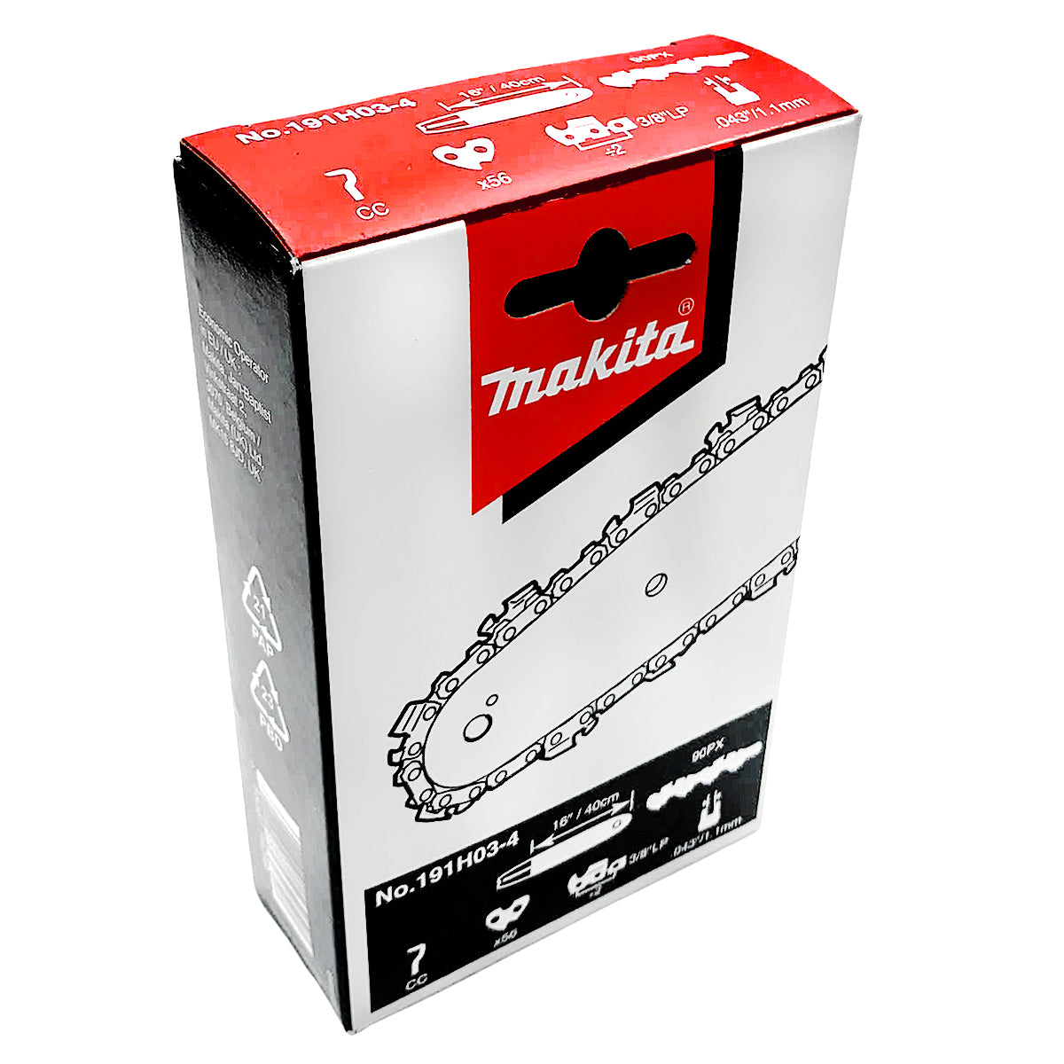 Dây xích 56 mắc 90PX, bước xích 3/8