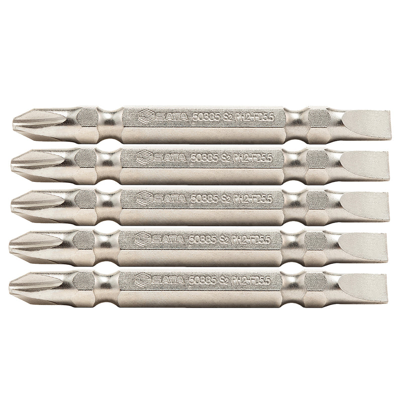 5 件套 1/4 inch 六角柄双头螺丝刀 SATA