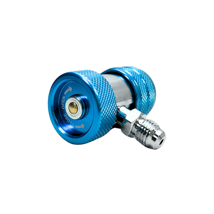 Van nạp ga ô tô dùng cho bên áp cao Tasco TB120SM-QCH4 dành cho gas R134A, cỡ ống 1/4 inch