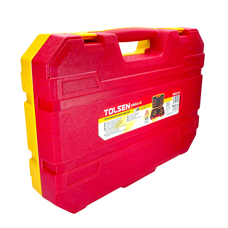 Bộ dụng cụ cách điện cao cấp 15 món TOLSEN V82115