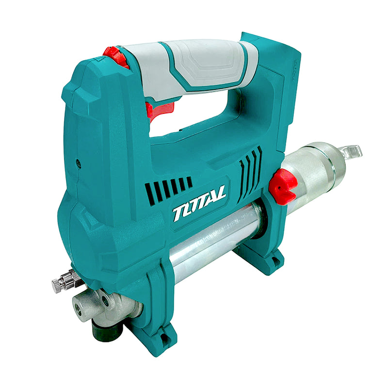 Máy bơm mỡ dùng Pin lithium 20V TOTAL TGGLI2010, dung tích 16 oz, áp suất 10.000 PSI (Chưa bao gồm Pin và sạc)