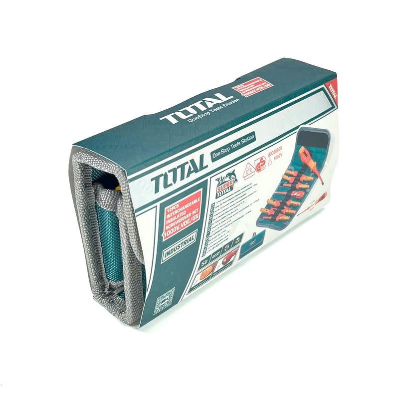 Bộ vít cách điện 12 món VDE TOTAL THKISD1201