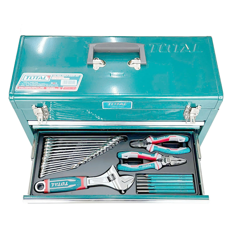 Bộ dụng cụ 132 chi tiết TOTAL THPTCS71321
