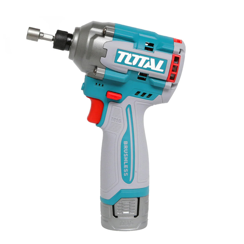 Máy vặn vít không chổi than dùng Pin Lithium 16V Total TIRLI16178 đuôi lục giác 1/4 inch (6.35mm)