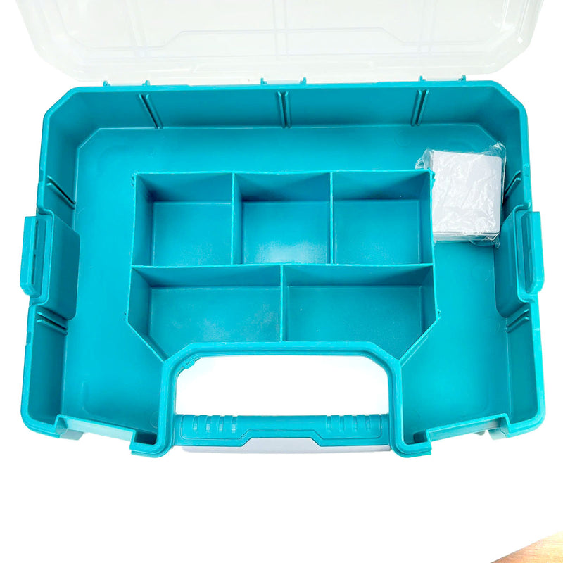 Hộp nhựa đựng linh kiện TOTAL kích thước 12 inch - 15 inch