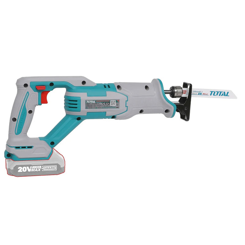 Máy cưa kiếm Total TRSLI2108 dùng Pin 20V (Chỉ thân máy)