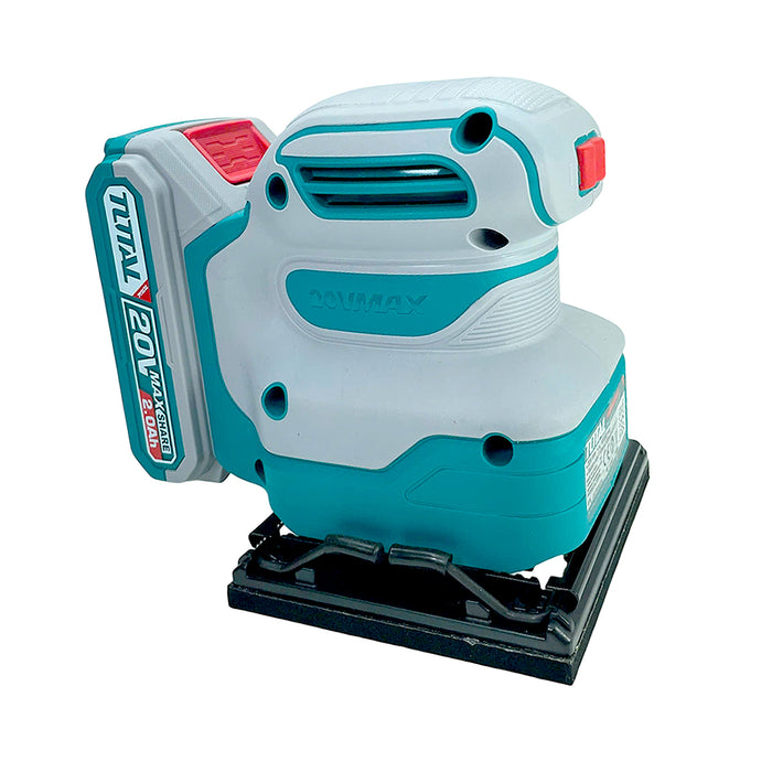 Máy chà nhám vuông dùng Pin Lithium-Ion 20V TOTAL TSHSLI20141