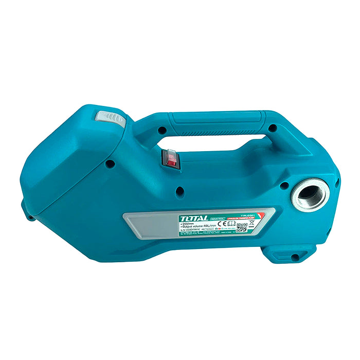 Máy bơm hút chất lỏng dùng Pin 20V TOTAL TTPLI2001 (Chưa bao gồm Pin + sạc)
